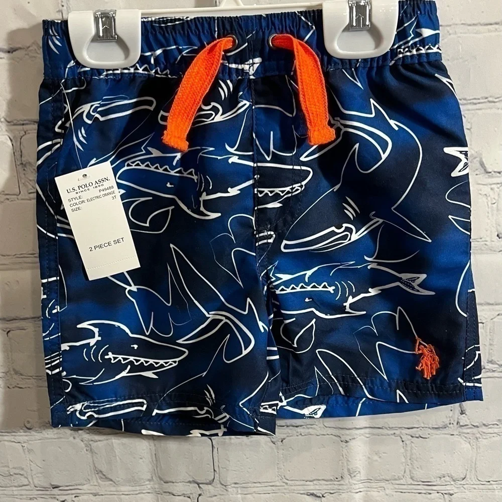 Toddler Polo two piece swimwear